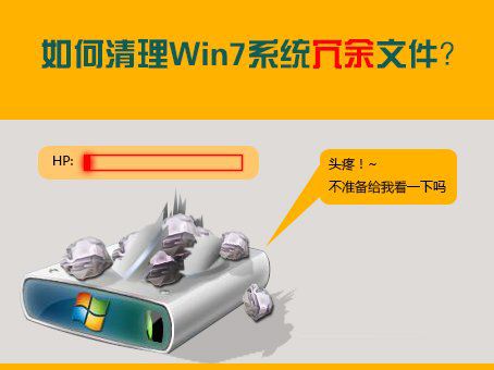 清理Win7系统中冗余文件 清理Win7系统中冗余文件